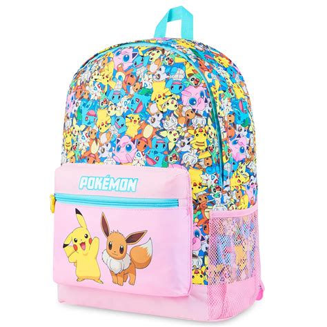 Buy Pokemon Backpacks for Girls and Boys Teenagers Kids Rucksack ...