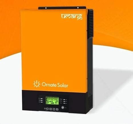 Ornate VA Umang 6kw48V Solar Hybrid PCU MPPT, 6000VA Off Grid Solar ...