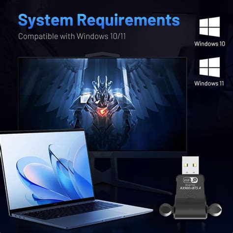 RE-902 External Dual Antenna Bluetooth WiFi 2 in 1 Computer Driver-fre ...