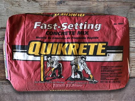 Quikrete Cement Mix Instructions at Kate Gask blog