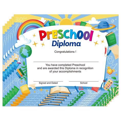 Buy 35 Pcs Preschool Diploma Preschool Certificates for Kids -Preschool ...