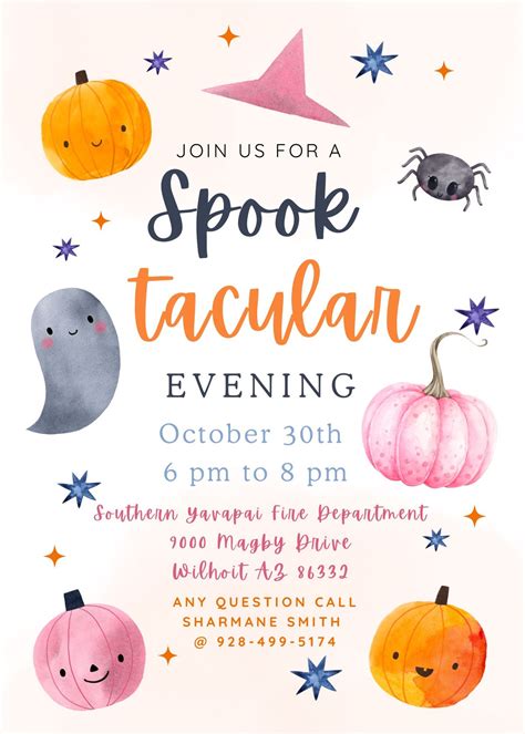 Spook-tacular, Southern Yavapai Fire Department SYFD, Skull Valley, 30 ...