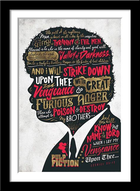Tallenge - Movie Collection - Pulp Fiction - Ezekiel 25 17 - X Large ...