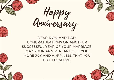 Quotes For Happy Anniversary To Parents at Jennifer Page blog