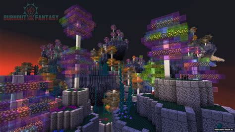 Burnout Fantasy [1.16.5] / Карты для Майнкрафт / Minecraft Inside