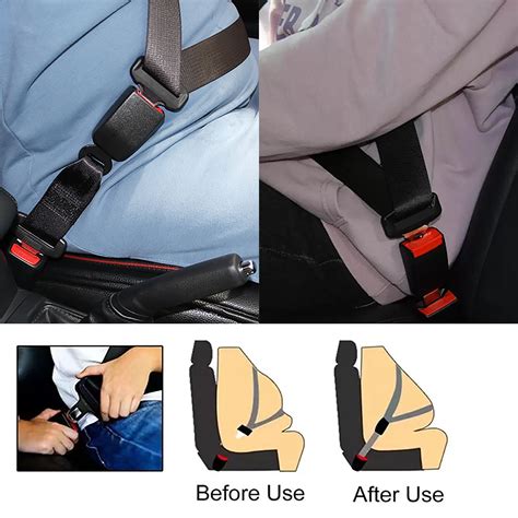 9.45 Inch Universal Car Seat Belt Extender for Easy Buckling