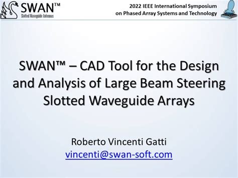 Multiple Swan Array 的图像结果