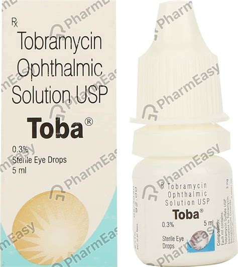 Toba 0.3 % Eye Drop (5): Uses, Side Effects, Price & Dosage | PharmEasy