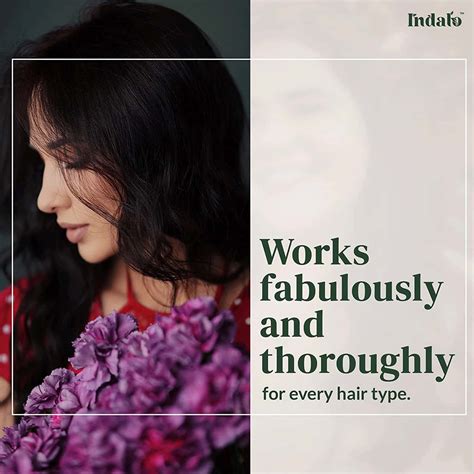 Buy INDALO NATURAL INDIGO POWDER FOR HAIR COLOR AND HAIR GROWTH - 100G ...