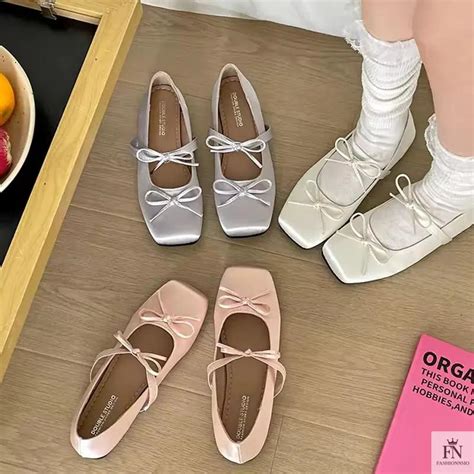 Ballet Flats - Princess Ballet Bow Flats - Women Flats – Fashionnsio