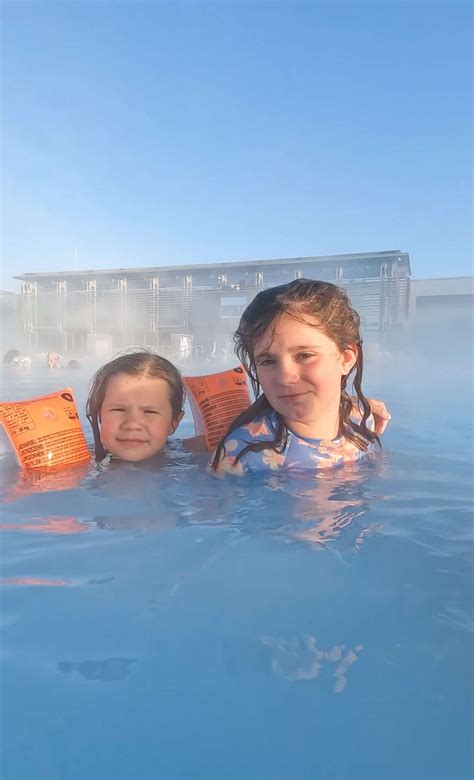 Visiting the Blue Lagoon in Iceland with Kids - With the Blinks