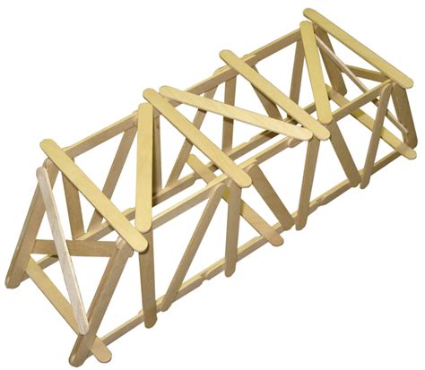 How To Build A Popsicle Stick Truss Bridge - Flatdisk24