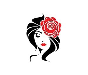 ISEE 360® Women Hair Salon Wall Stickers for Beauty Parlor Spa Salon ...