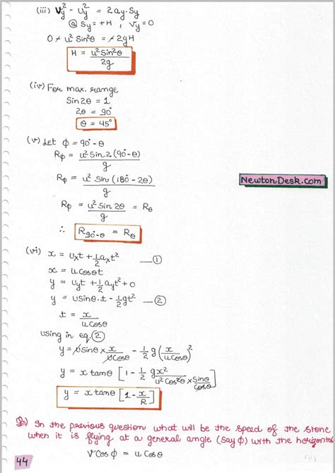 Image result for Graphs of for Projectile Motion Class 11