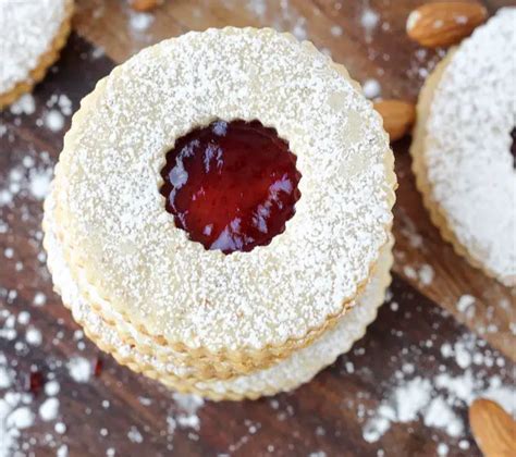 Image result for Raspberry Linzer Cookies