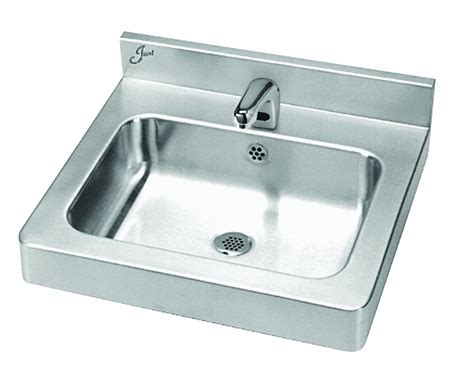 Just A-33338-S Single Compartment 18ga T-304 Stainless Steel Lavatory ...