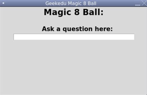 Image result for Magic 8 Ball Python Code