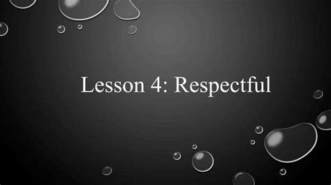 Respect Lesson 的图像结果