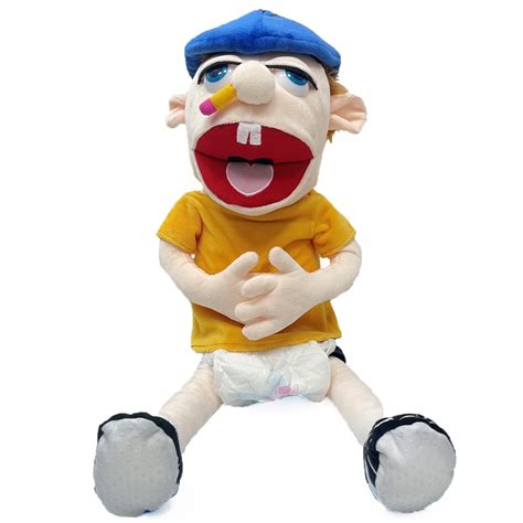Roniavl Jeffy Puppet Soft Plush Toy Hand Puppet For Play | Desertcart INDIA