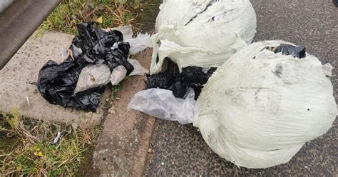 £1m of drugs recovered after lorry sheds its load on M1 – The Irish News