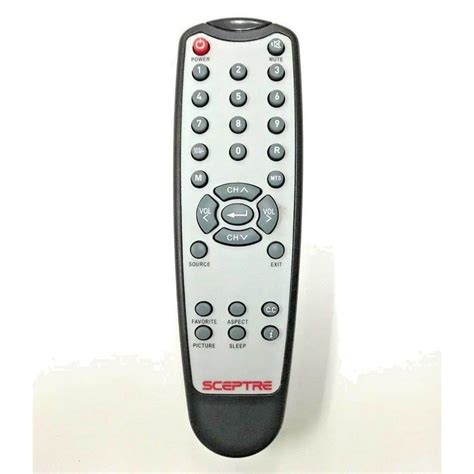 Sceptre Remote Control Code List 的图像结果