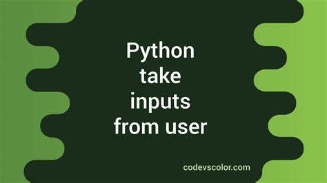 How to Get User Input C User in Python 的图像结果