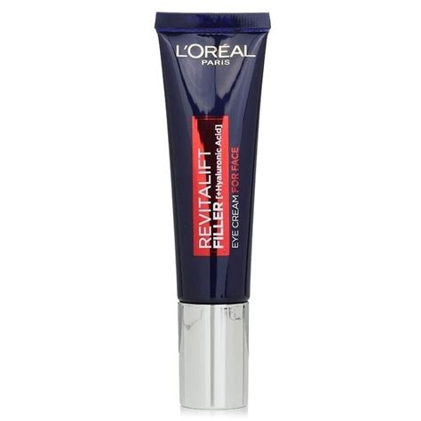 L'Oreal Revitalift Filler Eye Cream For Face, Hyaluronic Acid 30ml ...