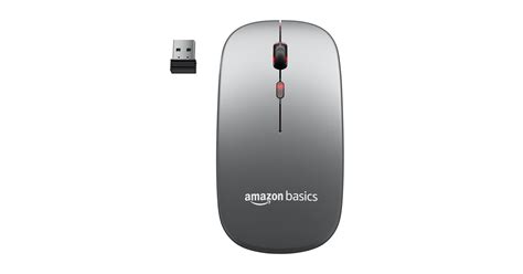 amazon basics 2.4GHz Wireless + Bluetooth 5.1 Mouse, Multi-Device Dual ...