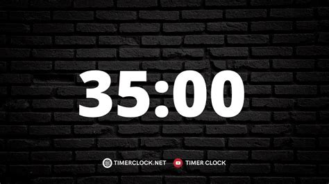 35 Minute Timer | Set 35 Minute Countdown Timer #35minutetimer # ...
