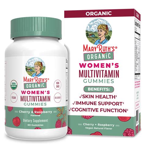 Organic Women's Multivitamin Gummies - MaryRuth Organics