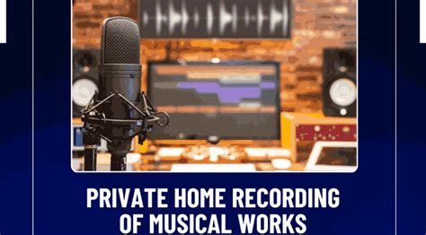 Private home recording of musical works Copyright act India - Blog ...