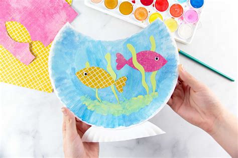 Image result for Paper Plate Fish