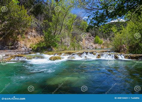 Fossil Creek Arizona Landscape Stock Image - Image of desert, scenic ...