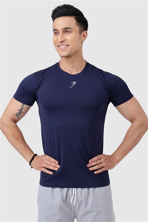 Buy Fuaark Pulse T-shirt Navy | Slim Fit Tshirts – FUAARK