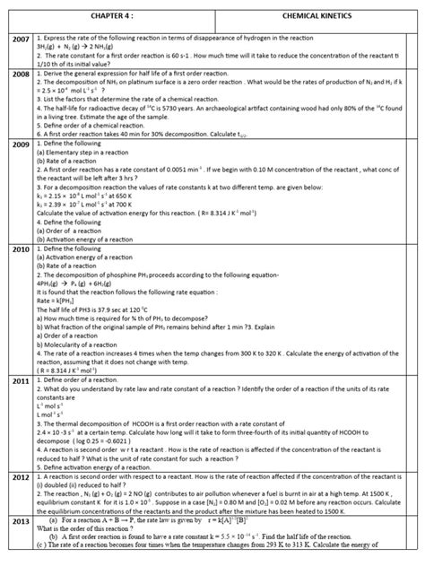 Image result for Reaction rate constant Chemical Kinetics Tutorials