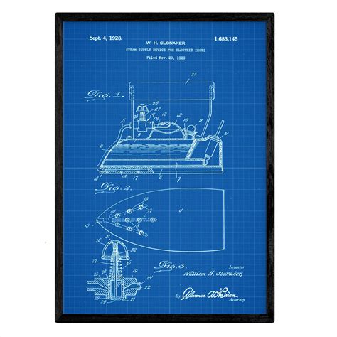 Buy Nacnic with patent Iron electric steam. Sheet with old design ...