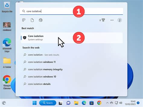 Image result for Disable Core Isolation Windows 10