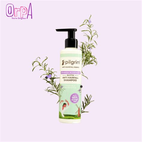 Pilgrim Spanish Rosemary & Biotin Anti-Hairfall Shampoo - 200ml - Orpa