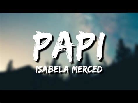 Image result for Papi Song Isabela Merced