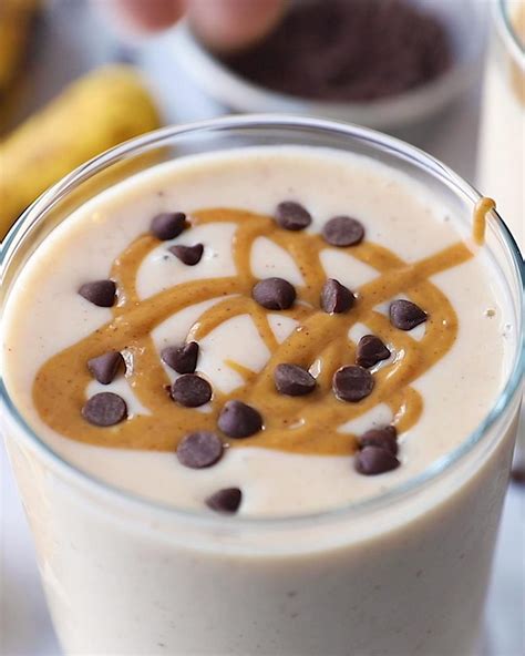 Peanut butter banana smoothie – Artofit