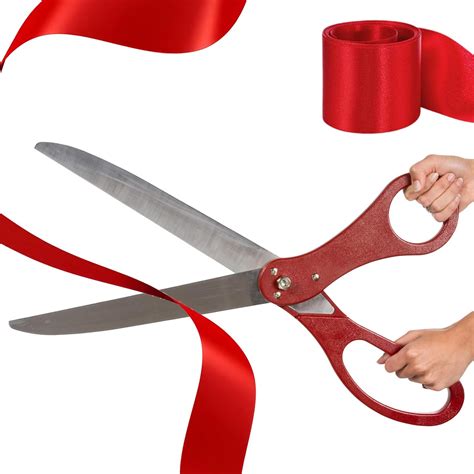 Red Ribbon Cutting Ceremony Kit – 25 Giant Nepal | Ubuy