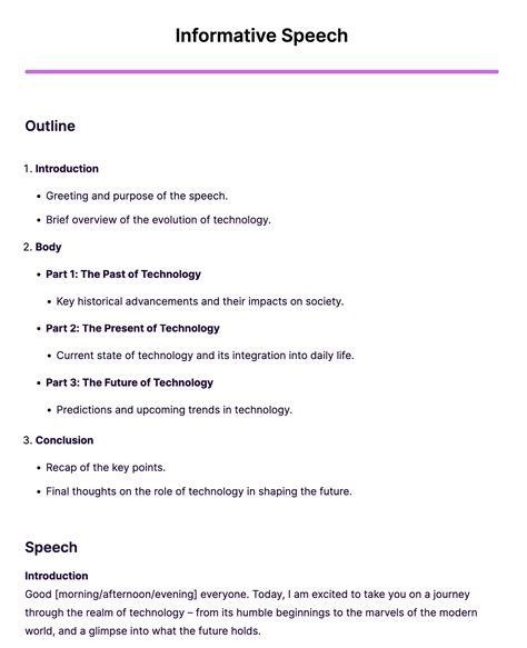 Example of Informative Speech 的图像结果