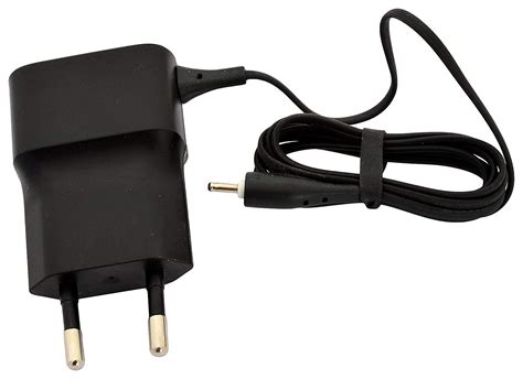 Elevea Small Thin Pin Charger Mobile Charger Black Travel Adapter ...