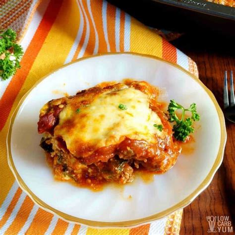 Keto Lasagna Recipe (No Noodle, Pasta Free)   Low Carb Yum