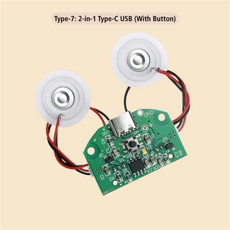 5VDC 108KHz Humidifier/Mist Maker USB Spray Module