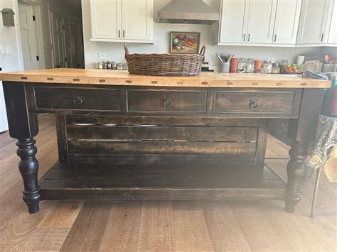 Vintage Style Kitchen Island - Etsy