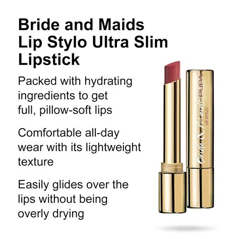 Buy PUPA Milano Bride And Maids Lip Stylo Ultra Slim Lipstick - With ...