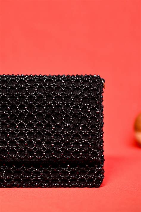 House of Kosha - Cathy Black Handcrafted Clutch - Elahe