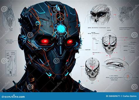 Cyborg Drawing 的图像结果