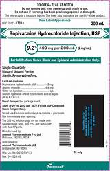 DailyMed - ROPIVACAINE HYDROCHLORIDE injection